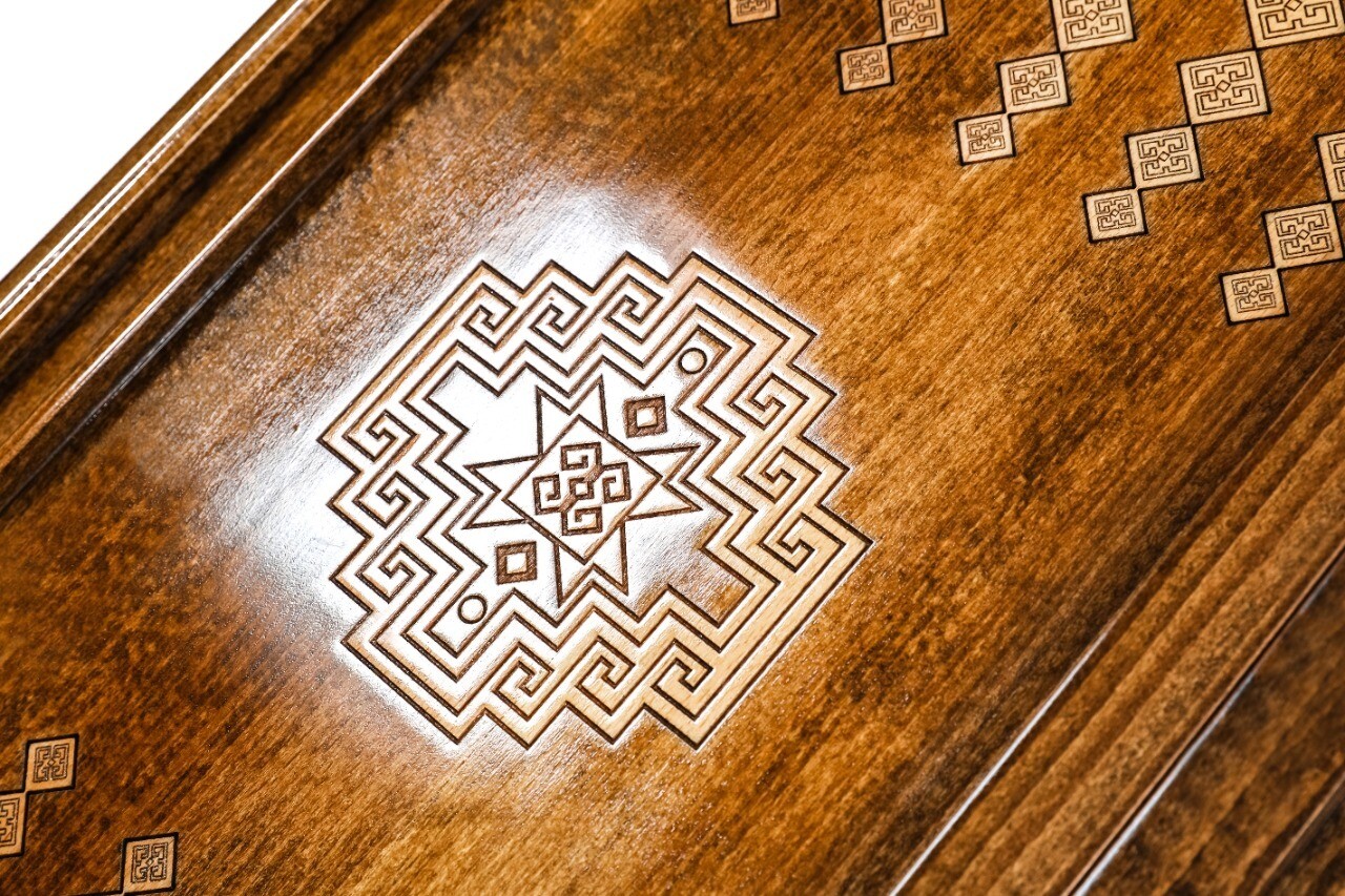 Hand Made Backgammon Board Carpet Kharabagh (Artsakh)