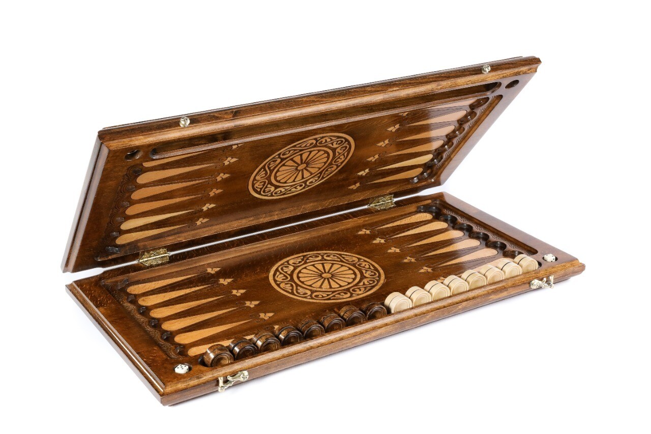 Backgammon Set Ornament 24&quot; x 12&quot;