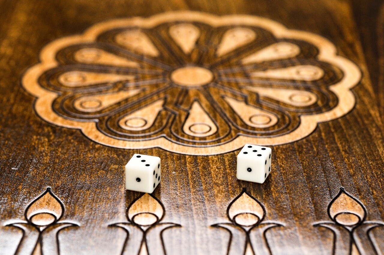 Ejmiadzin backgammon classic 24&quot; x12&quot;X 2&quot;
