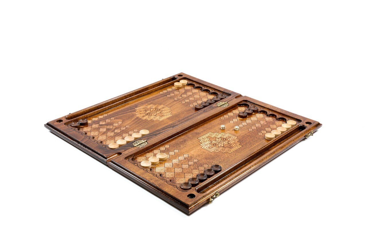 Hand Made Backgammon Board Carpet Kharabagh (Artsakh)