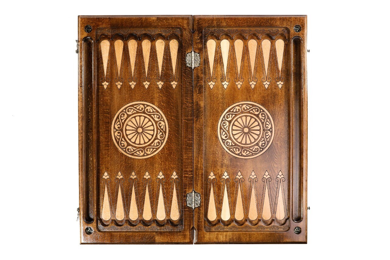 Backgammon Set Ornament 24&quot; x 12&quot;