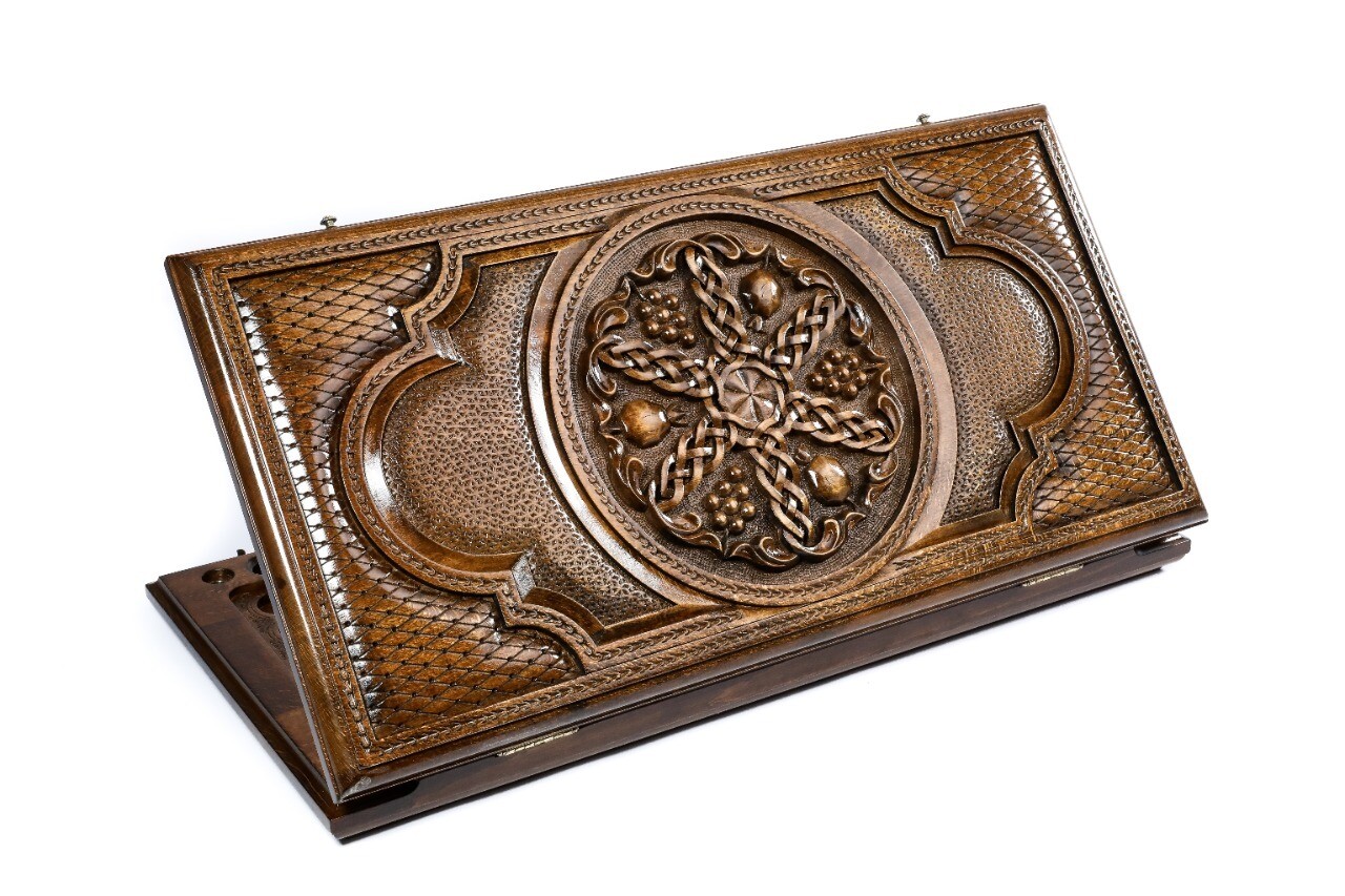 Backgammon Set Ornament 24&quot; x 12&quot;