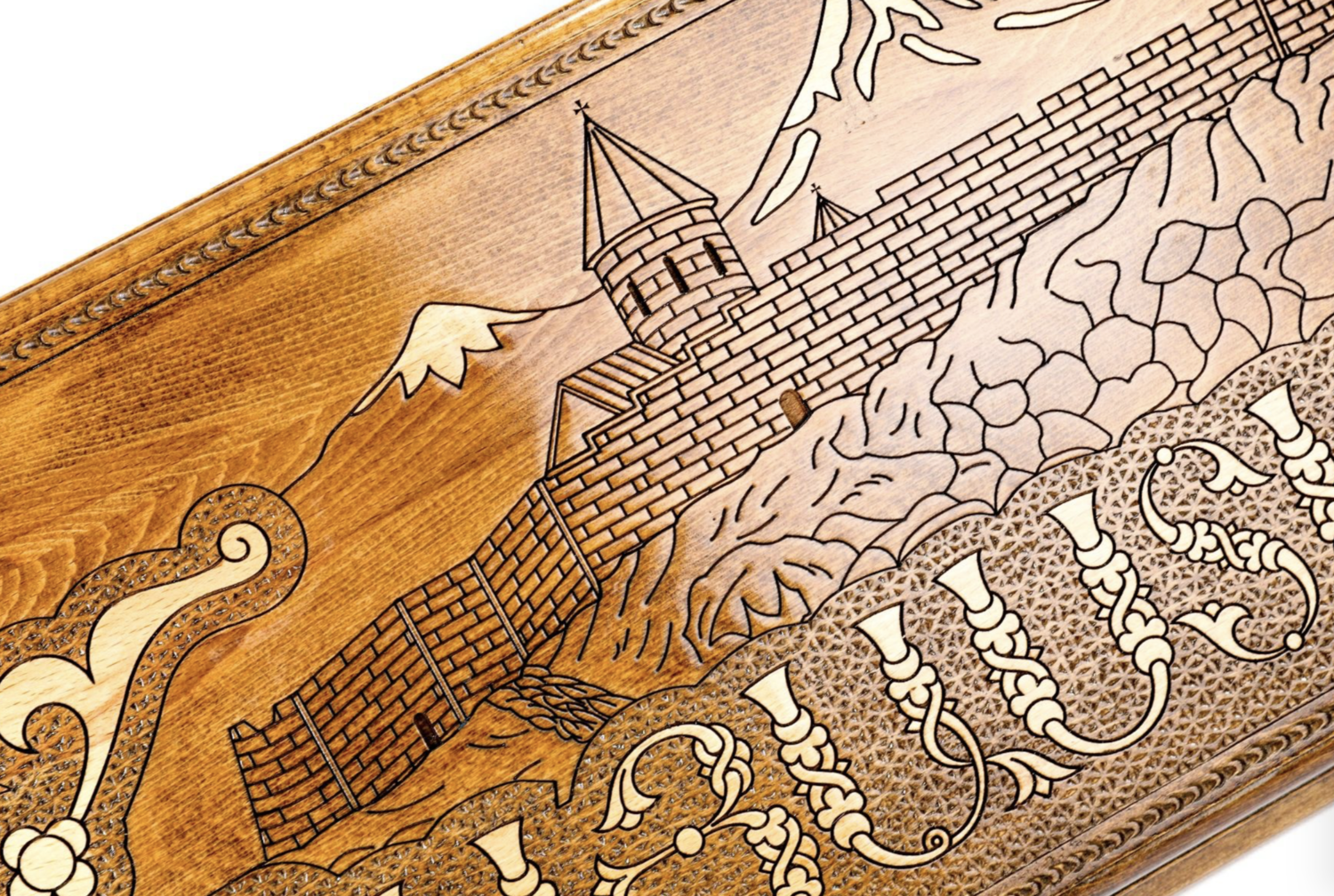 Hayastan (Armenia) backgammon classic 24 &quot;x 12&quot;