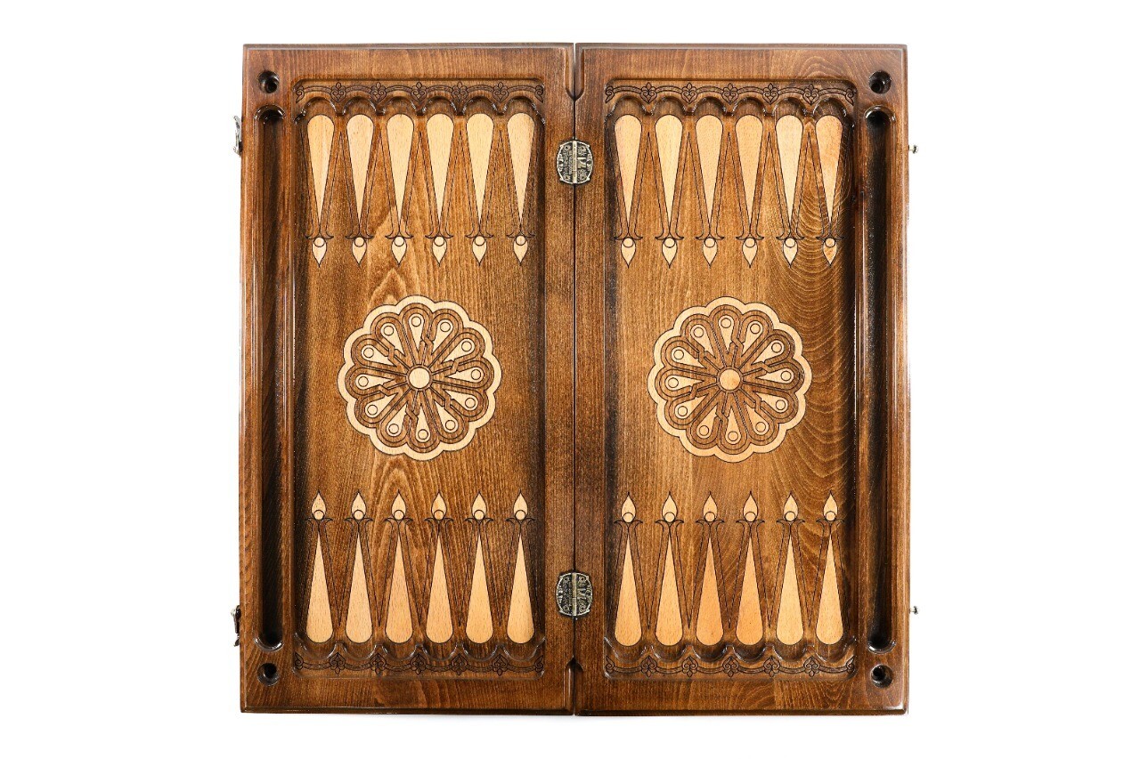 Octagram scorpion backgammon classic
 24&quot; x12&quot;