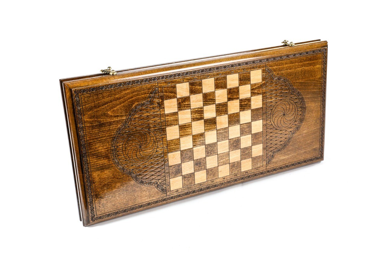 Ejmiadzin backgammon classic 24&quot; x12&quot;X 2&quot;