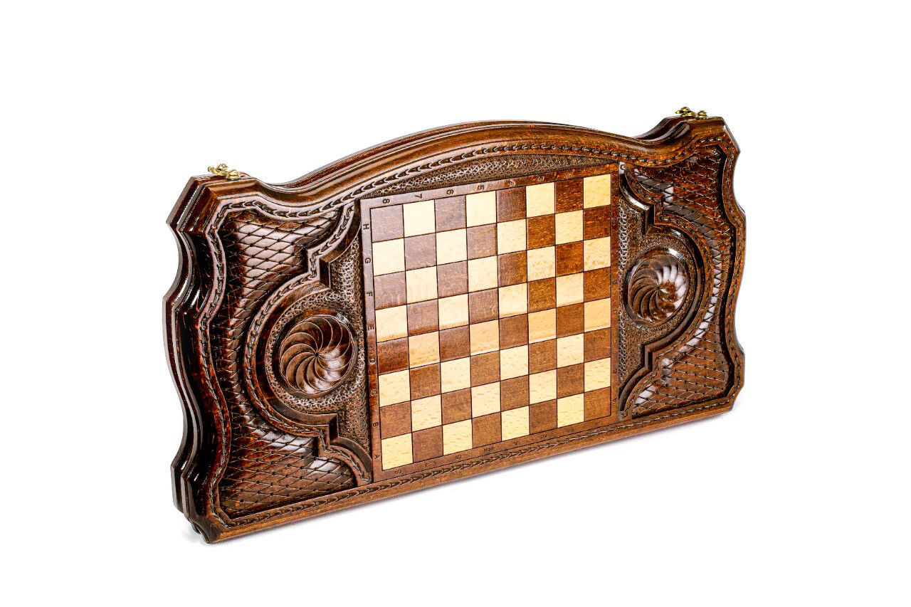 Backgammon The Coat Of Arms Armenia 24&quot; x 12&quot; x 2&quot;
