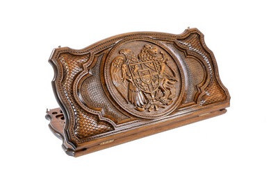 Backgammon The Coat Of Arms Armenia 24&quot; x 12&quot; x 2&quot;