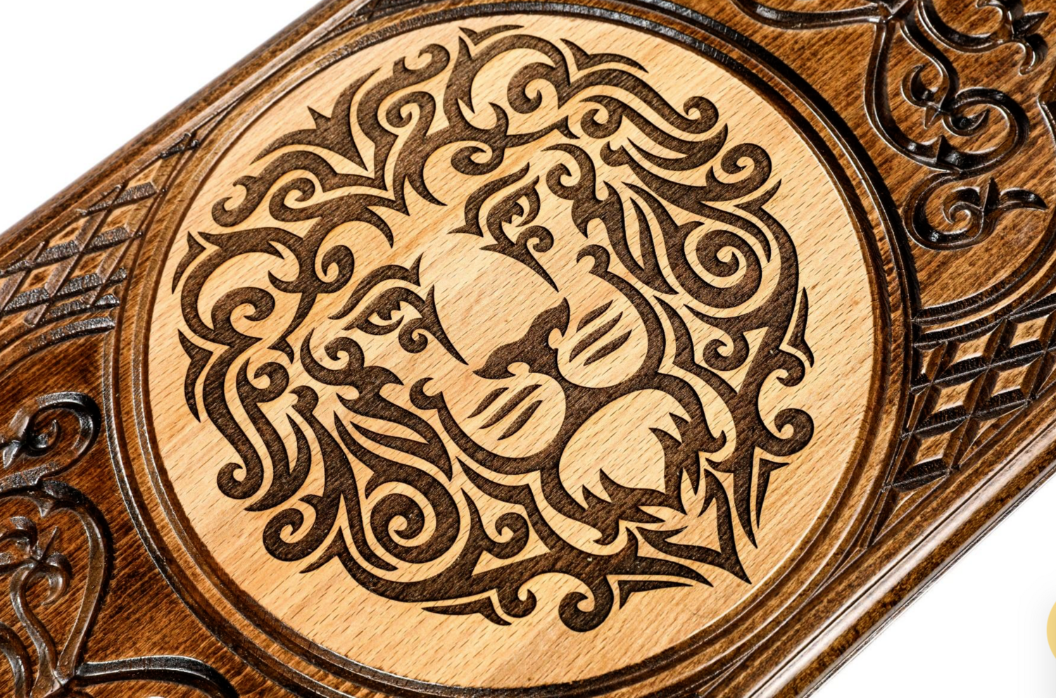 Classic Backgammon Lion 24&quot; x12&quot;