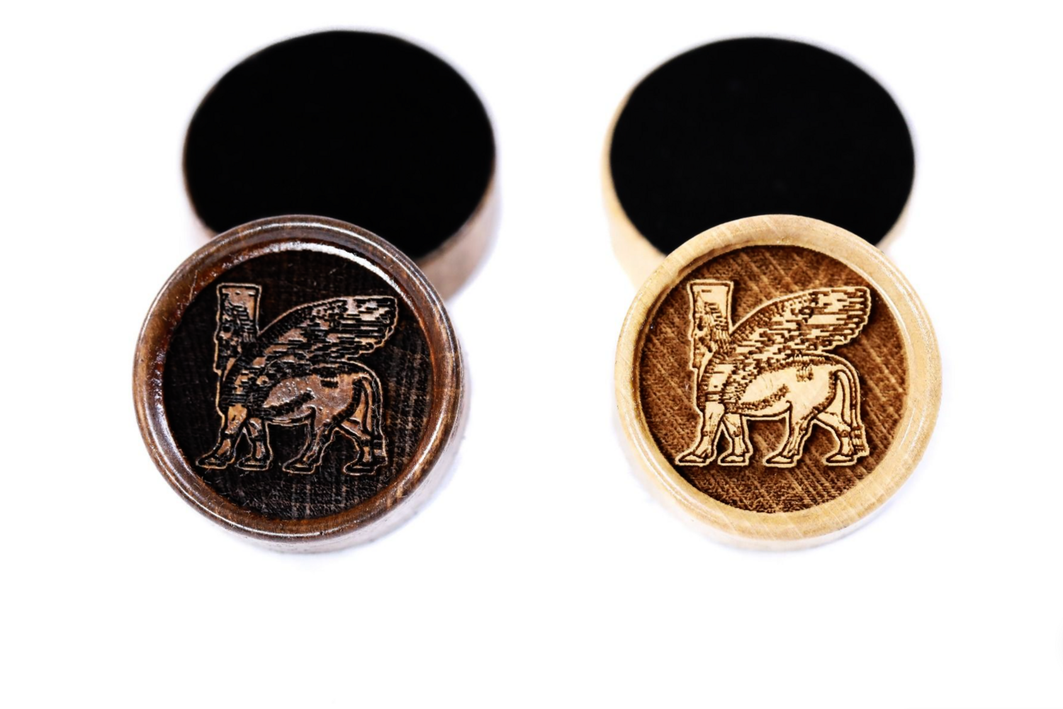 Assyrian Coat of Arms Backgammon Pieces
