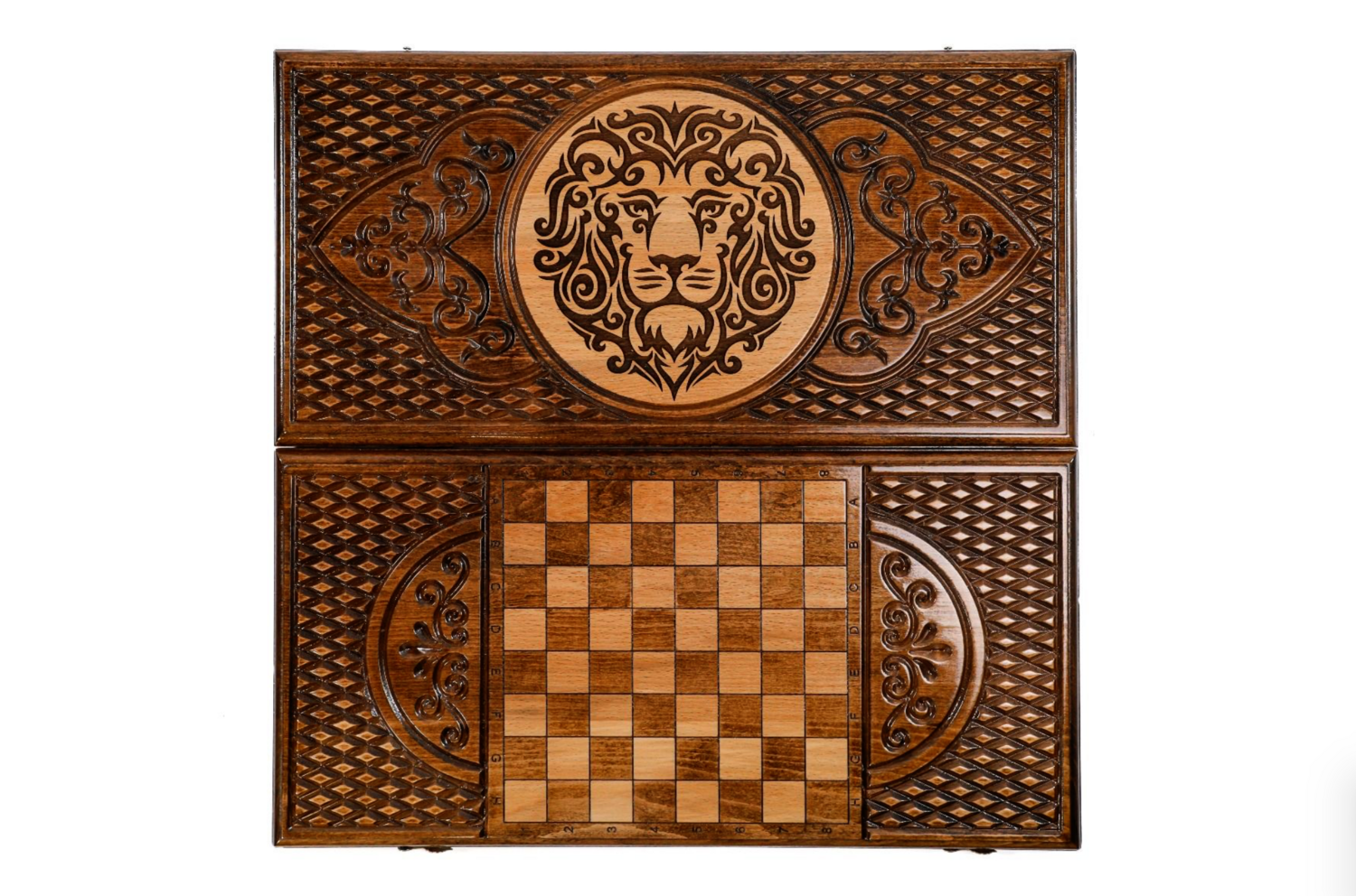 Classic Backgammon Lion 24&quot; x12&quot;