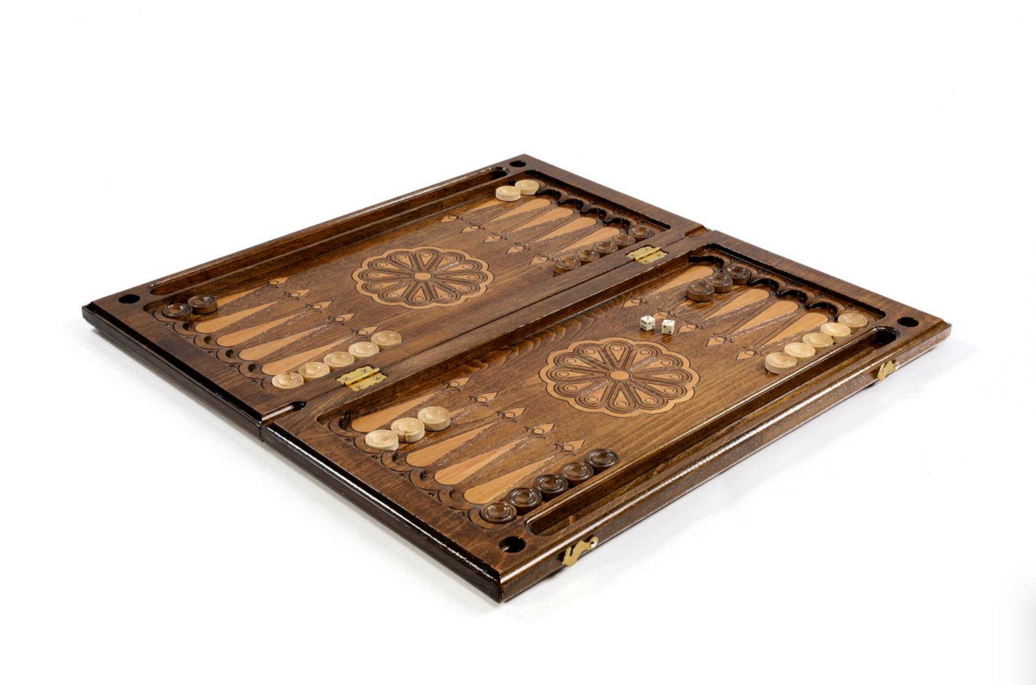 Classic Backgammon Lion 24&quot; x12&quot;