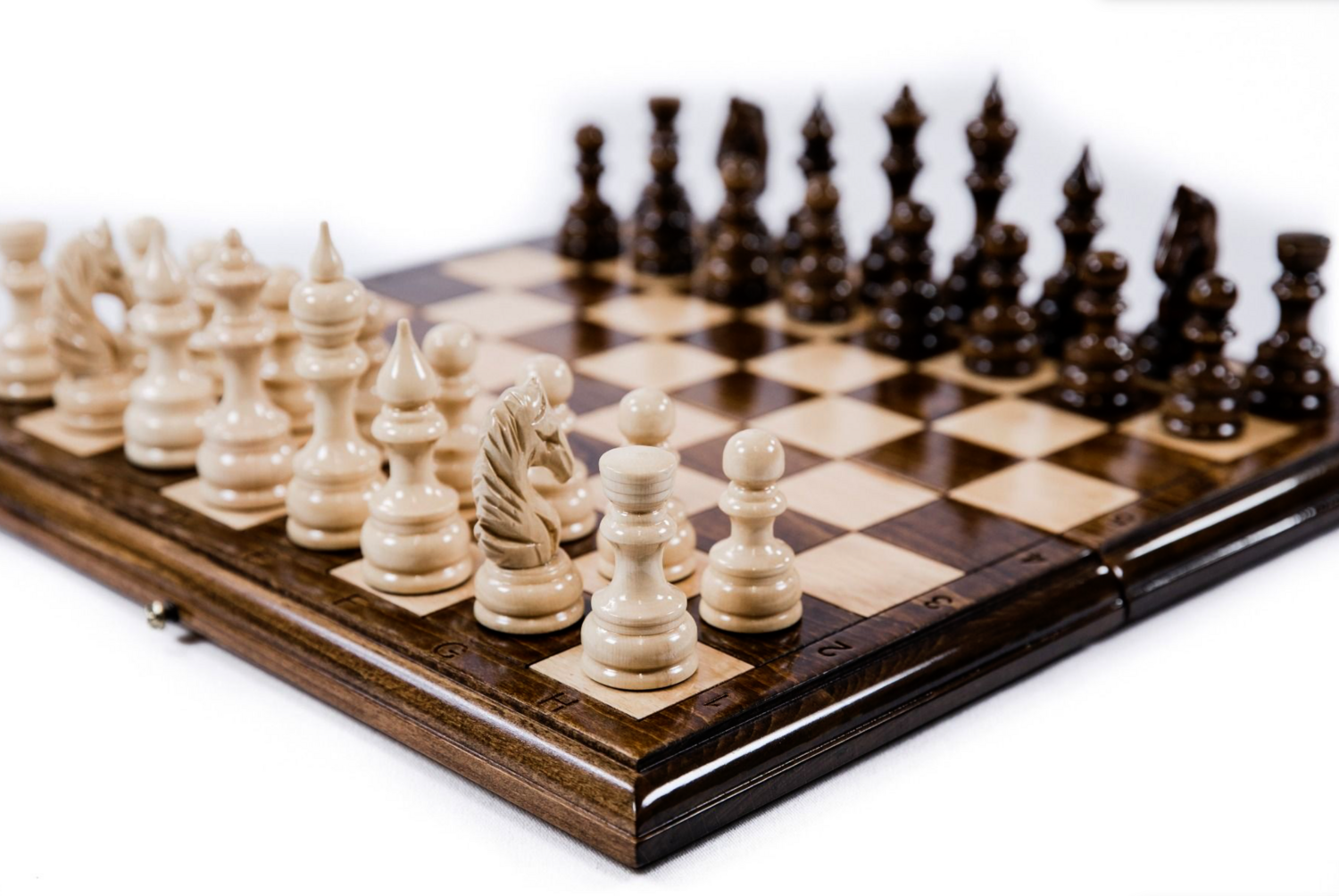 Classic chess with expanded playing field 40/40/3cm