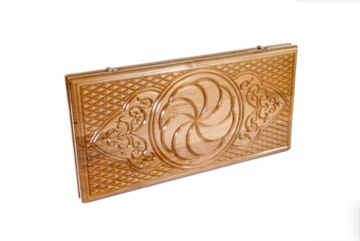 Eternity backgammon classic white 24" x12"