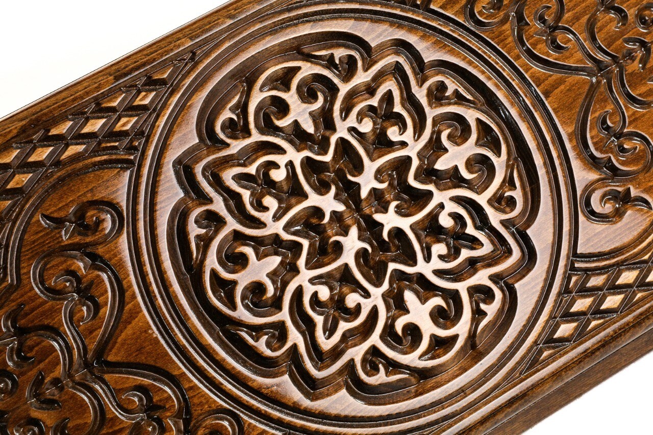 Backgammon with Ornamental motif classic  24&quot; x12&quot;
