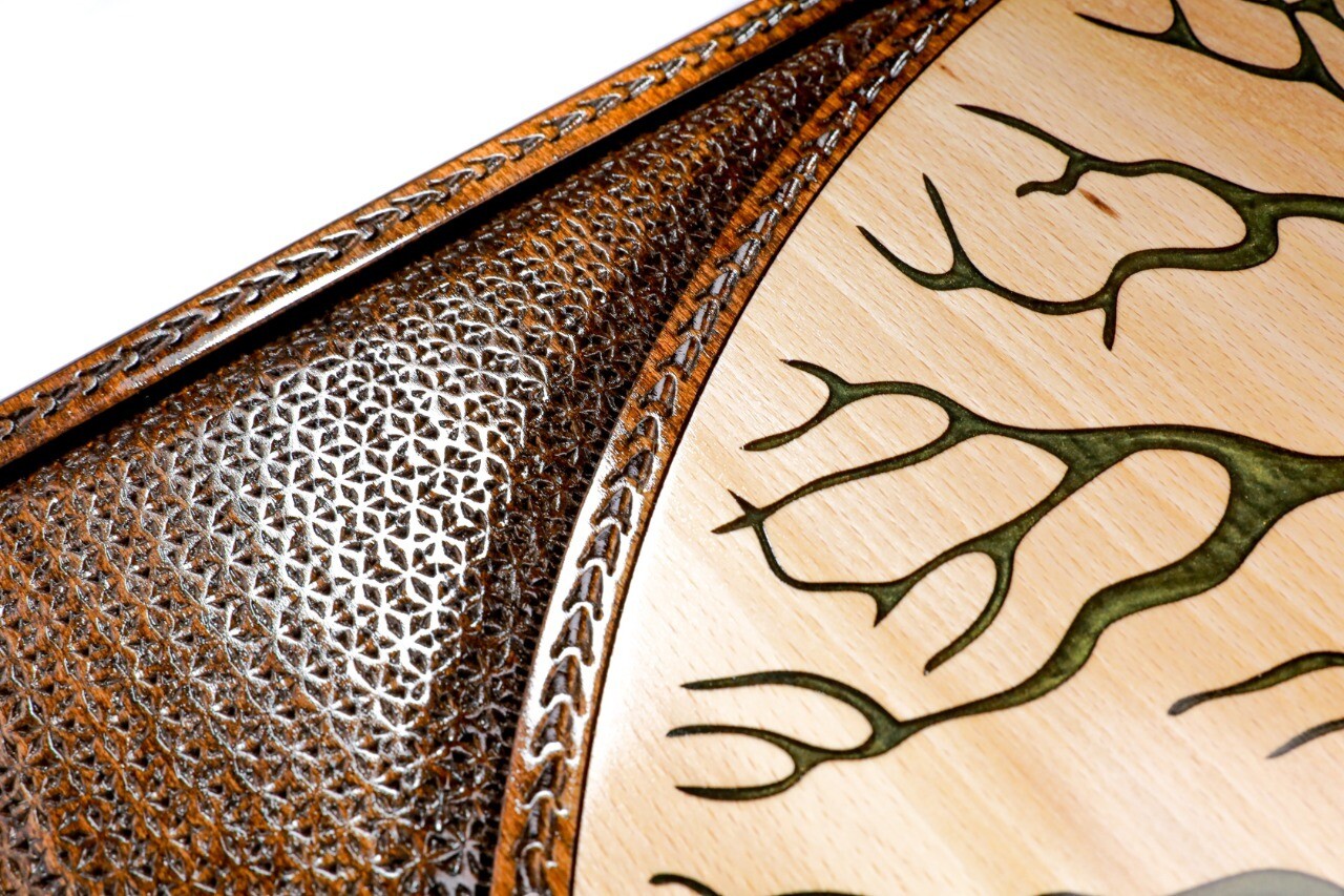 Epoxy Tree backgammon two-sided classic 24&quot; x 12&quot;
