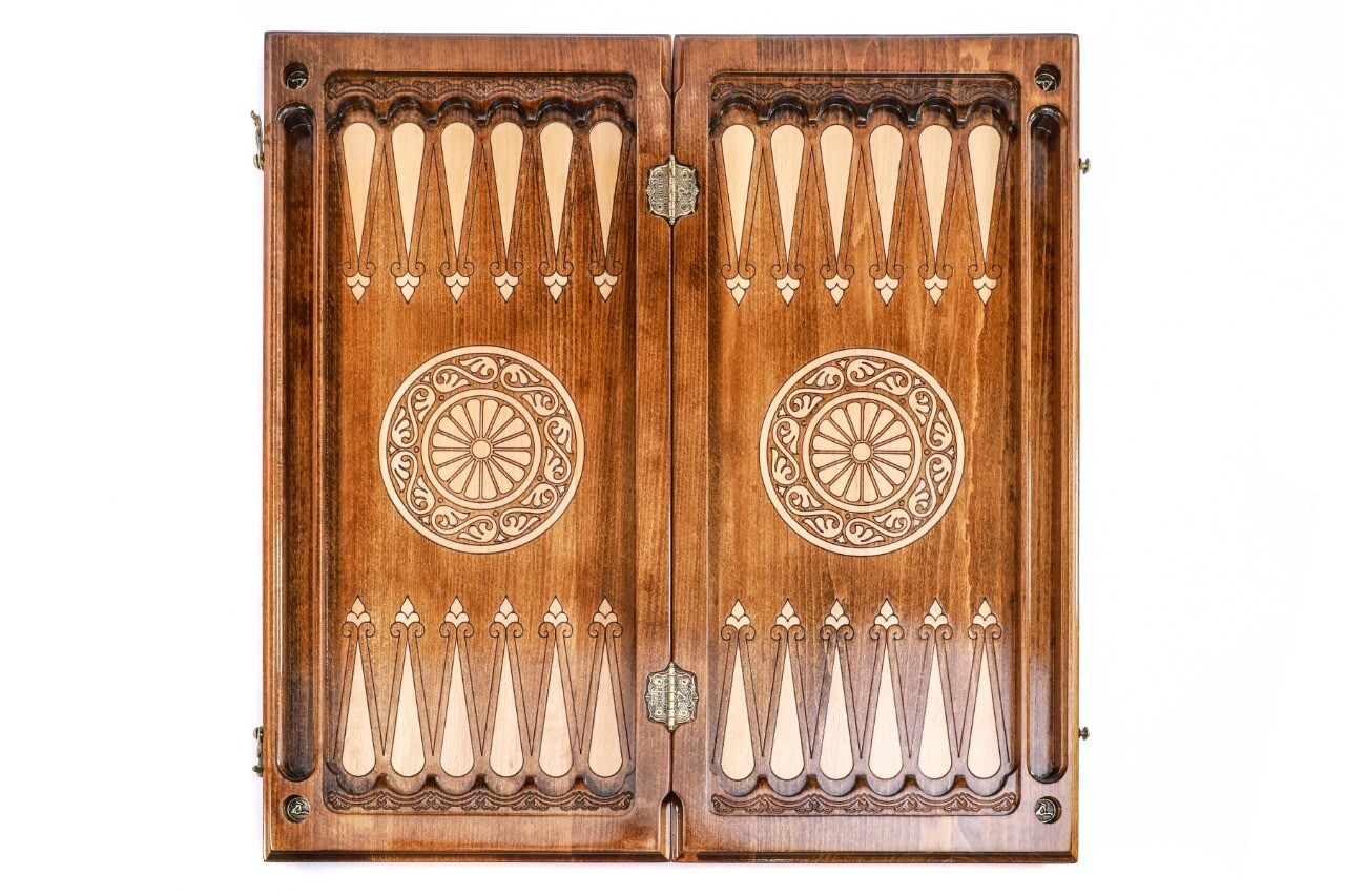 Epoxy Tree backgammon two-sided classic 24&quot; x 12&quot;