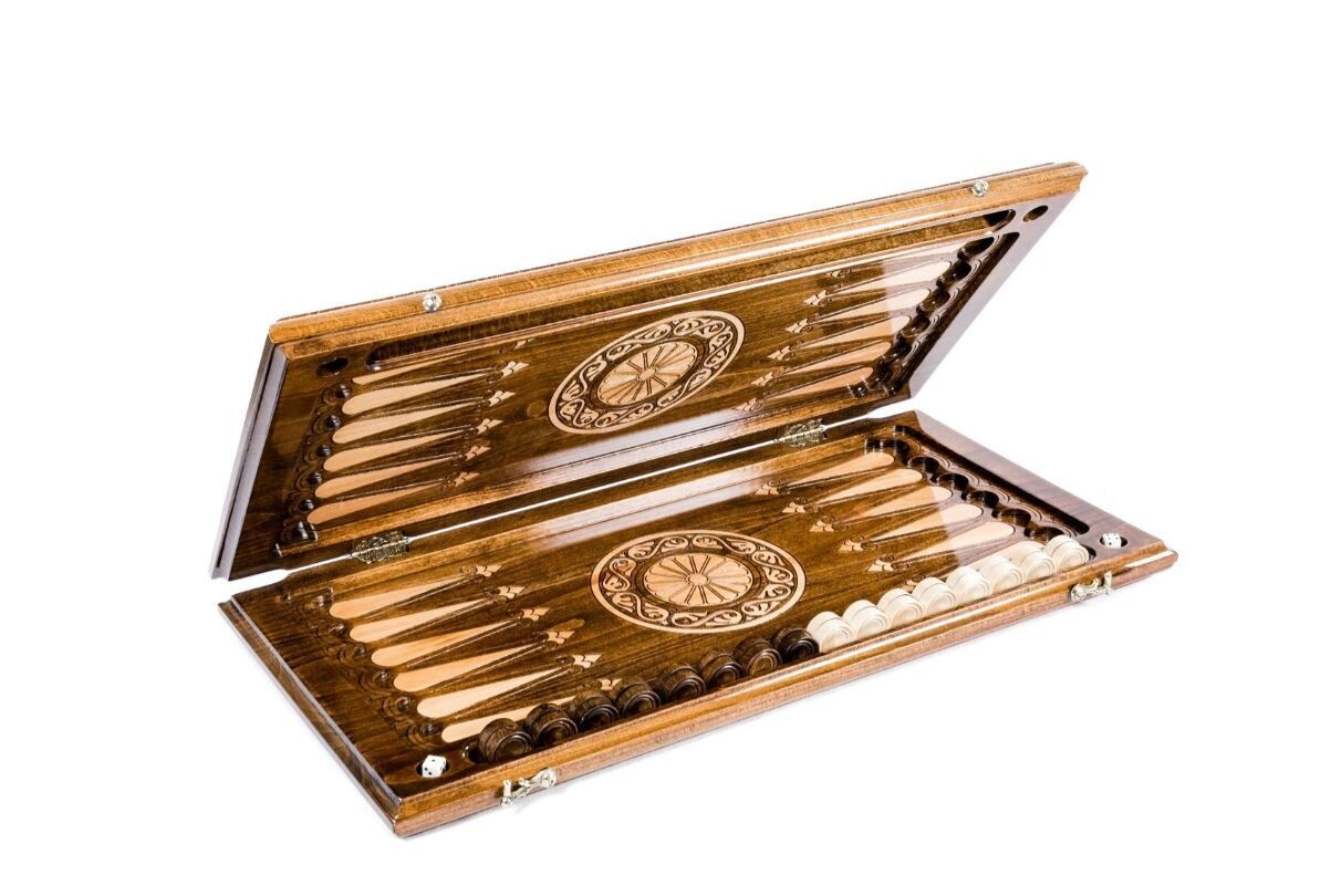 Backgammon Eagle with Octagram classic