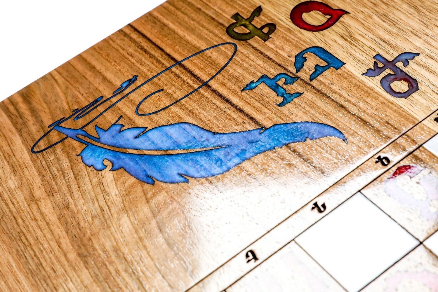 Armenian Alphabet backgammon classic
