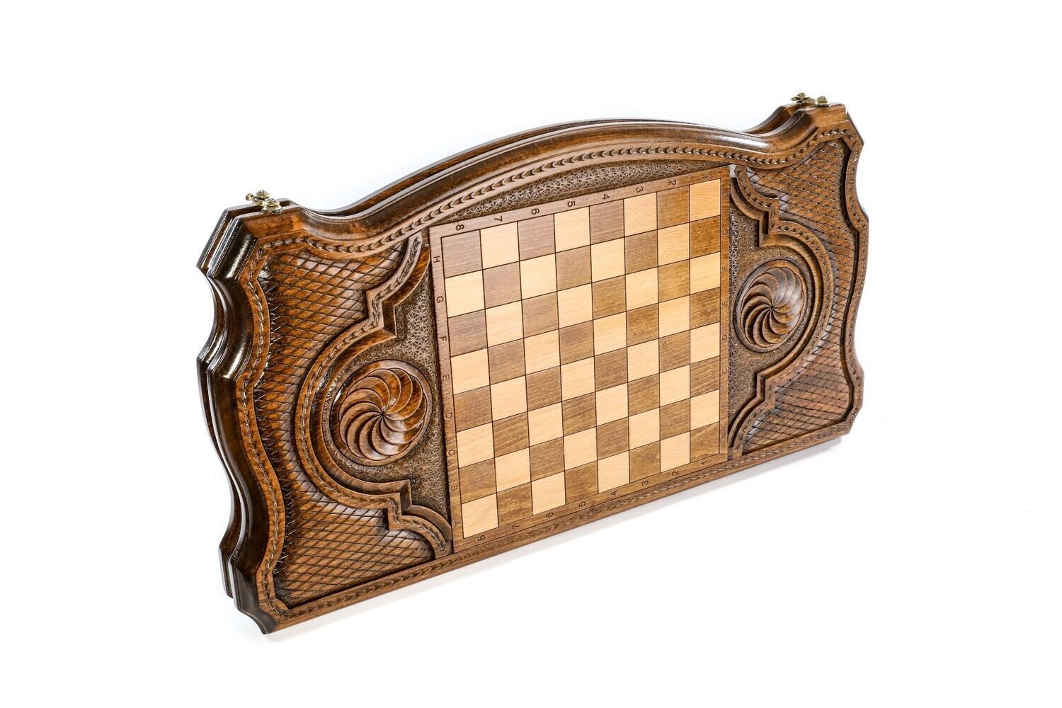 Pomegranate backgammon with copyrighted contour outline