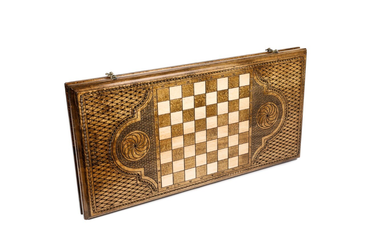 Octagram backgammon Classic 24&quot; x 12&quot; x 2&quot;