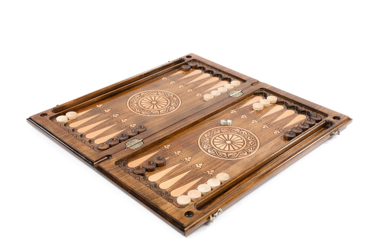Octagram backgammon Classic 24&quot; x 12&quot; x 2&quot;