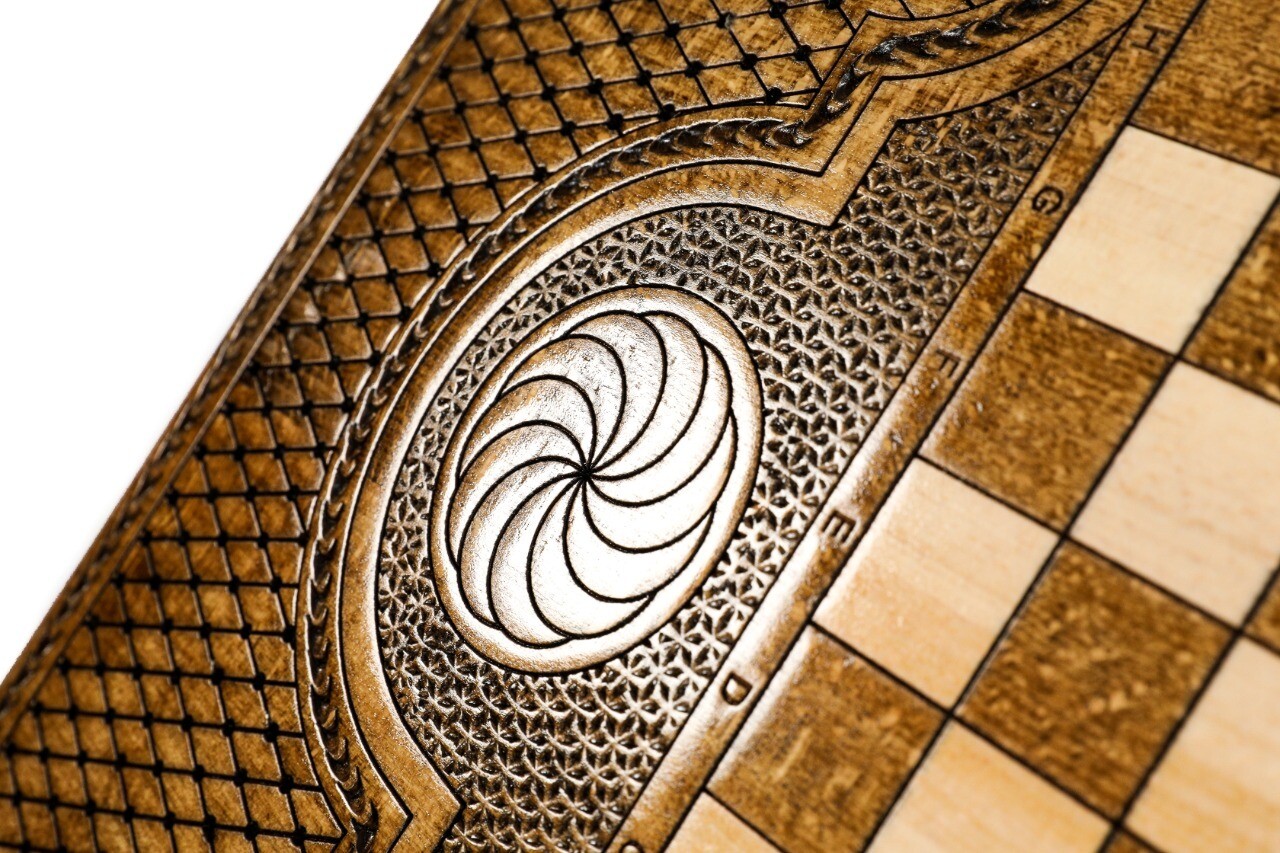 Octagram backgammon Classic 24&quot; x 12&quot; x 2&quot;