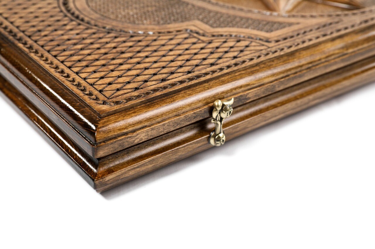 Octagram backgammon Classic 24&quot; x 12&quot; x 2&quot;