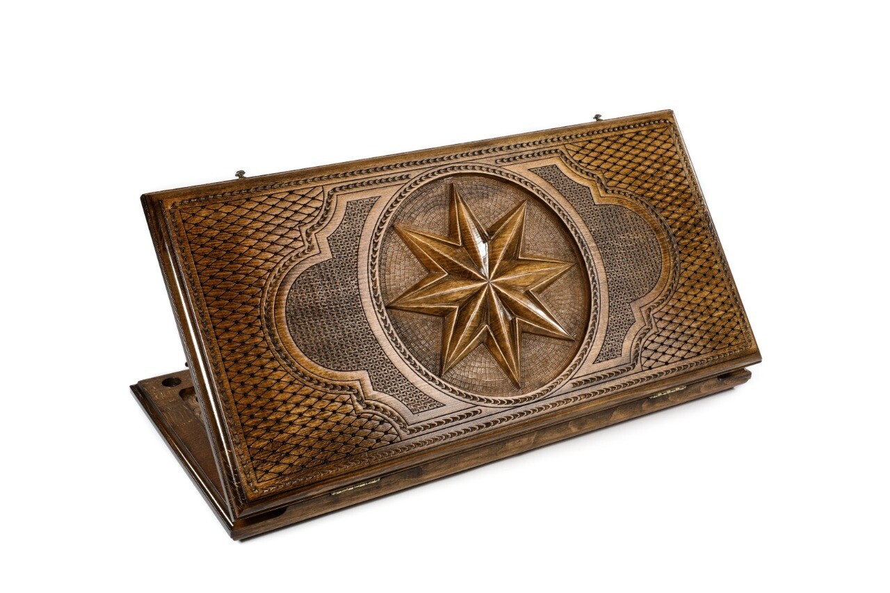 Octagram backgammon Classic 24&quot; x 12&quot; x 2&quot;