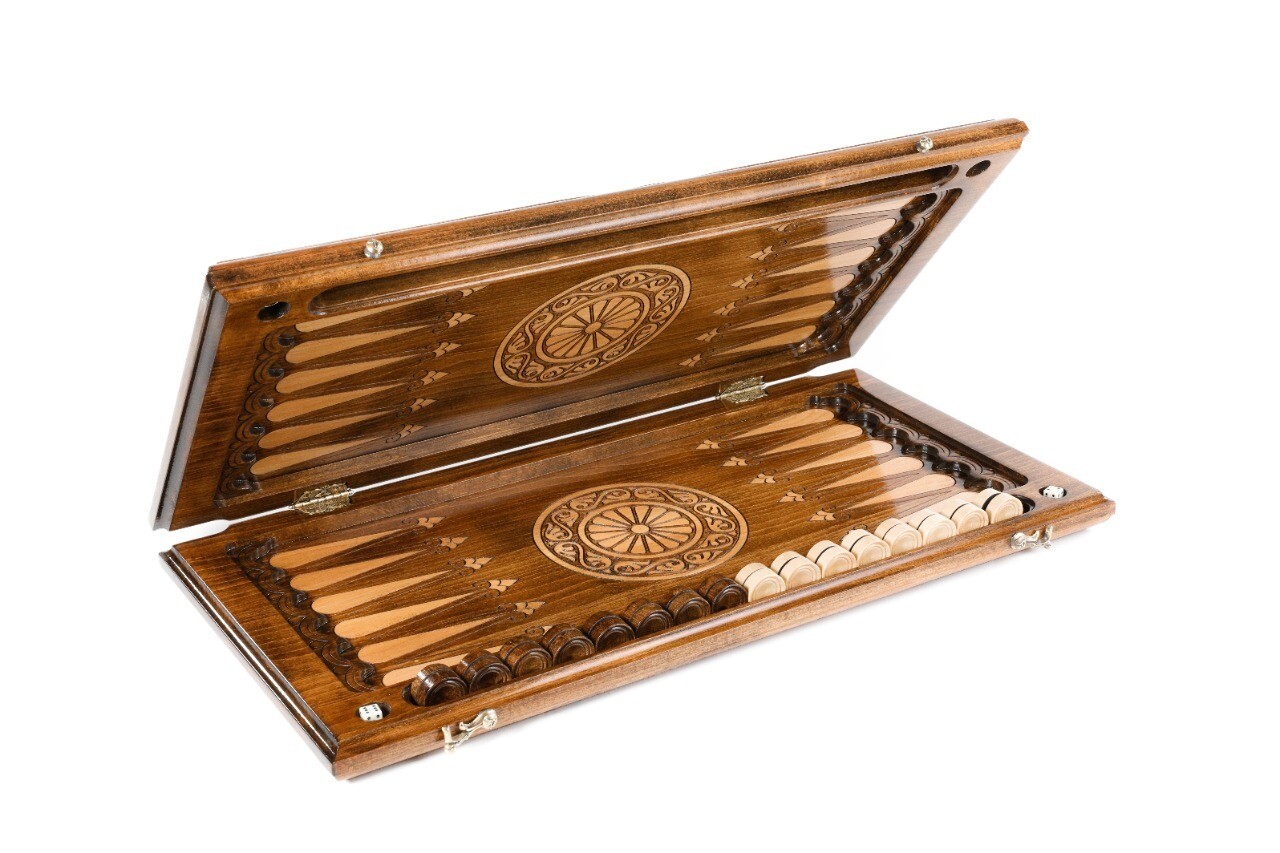 Octagram backgammon Classic 24&quot; x 12&quot; x 2&quot;