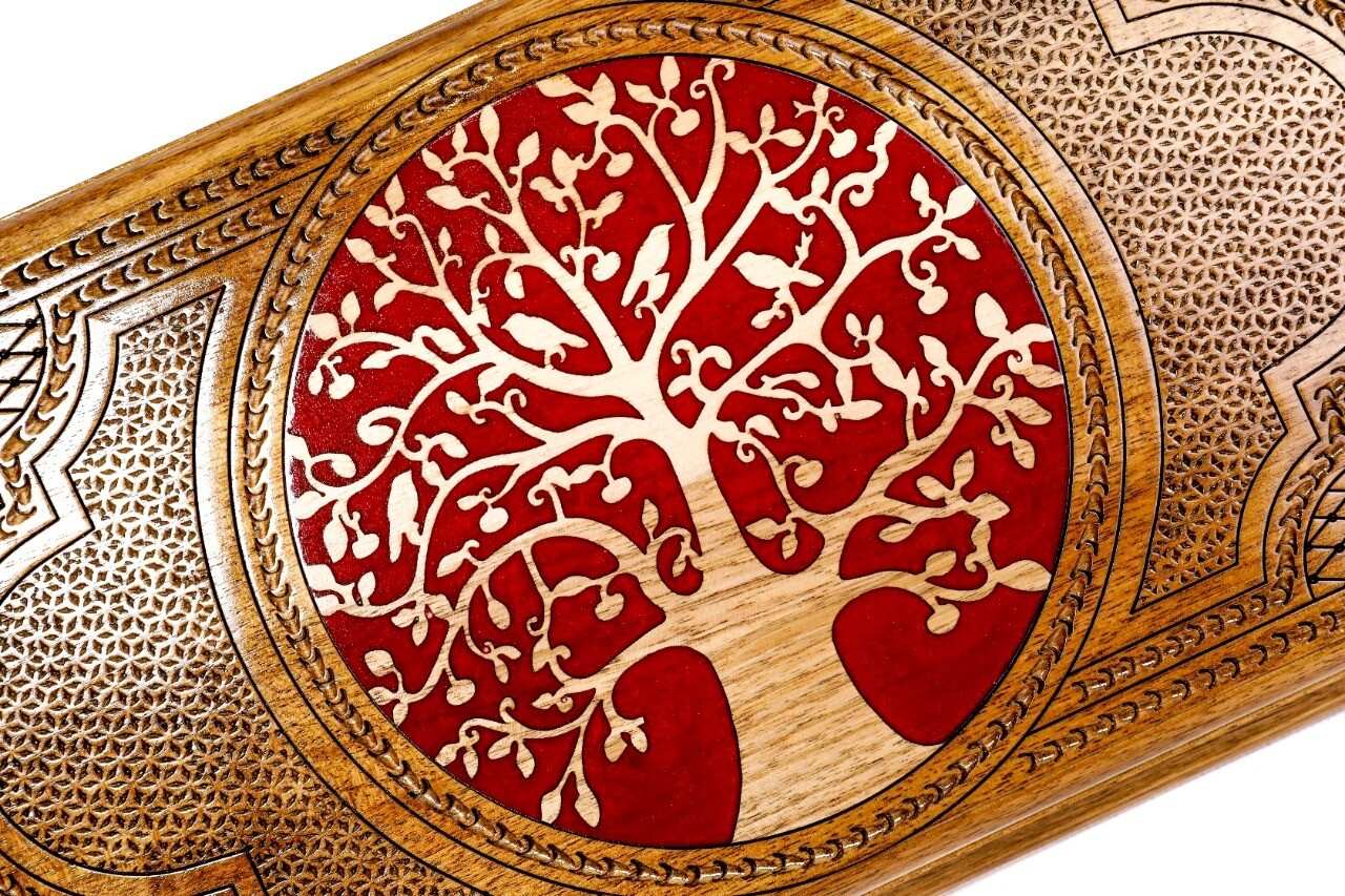 Tree-epoxy backgammon classic