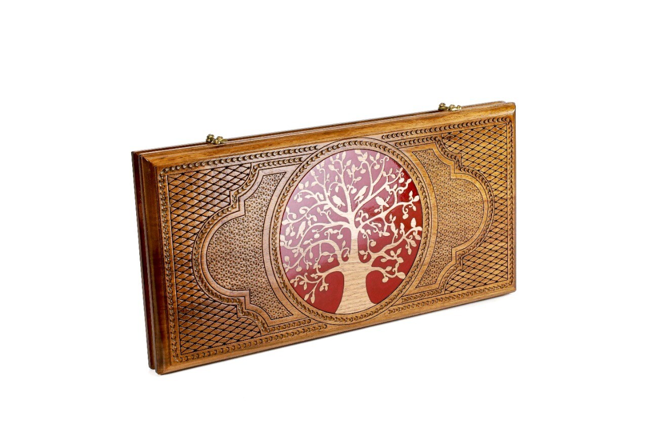 Tree-epoxy backgammon classic