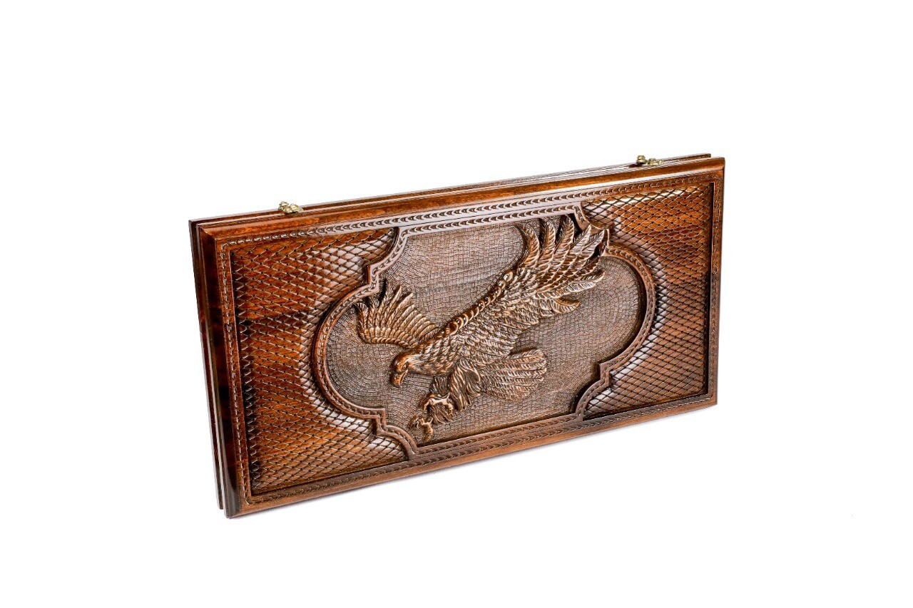 Backgammon Eagle classic 24&quot; x12 &quot; x 2&quot;