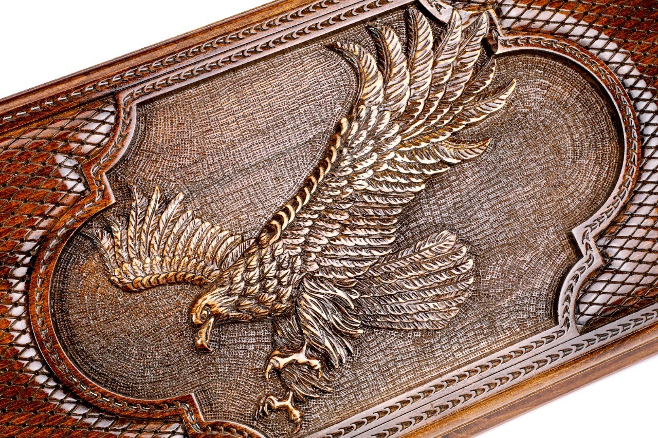 Backgammon Eagle classic 24&quot; x12 &quot; x 2&quot;
