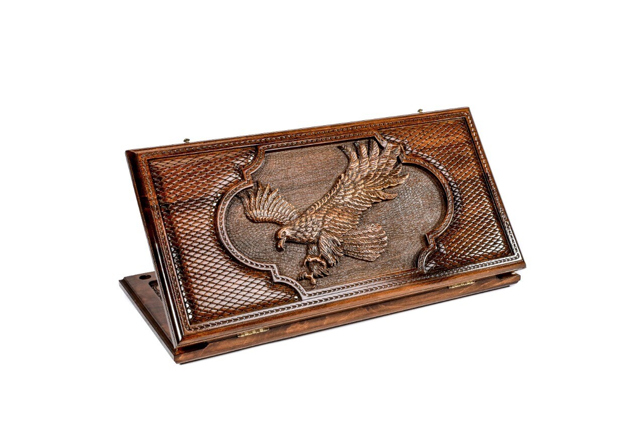 Backgammon Eagle classic 24&quot; x12 &quot; x 2&quot;