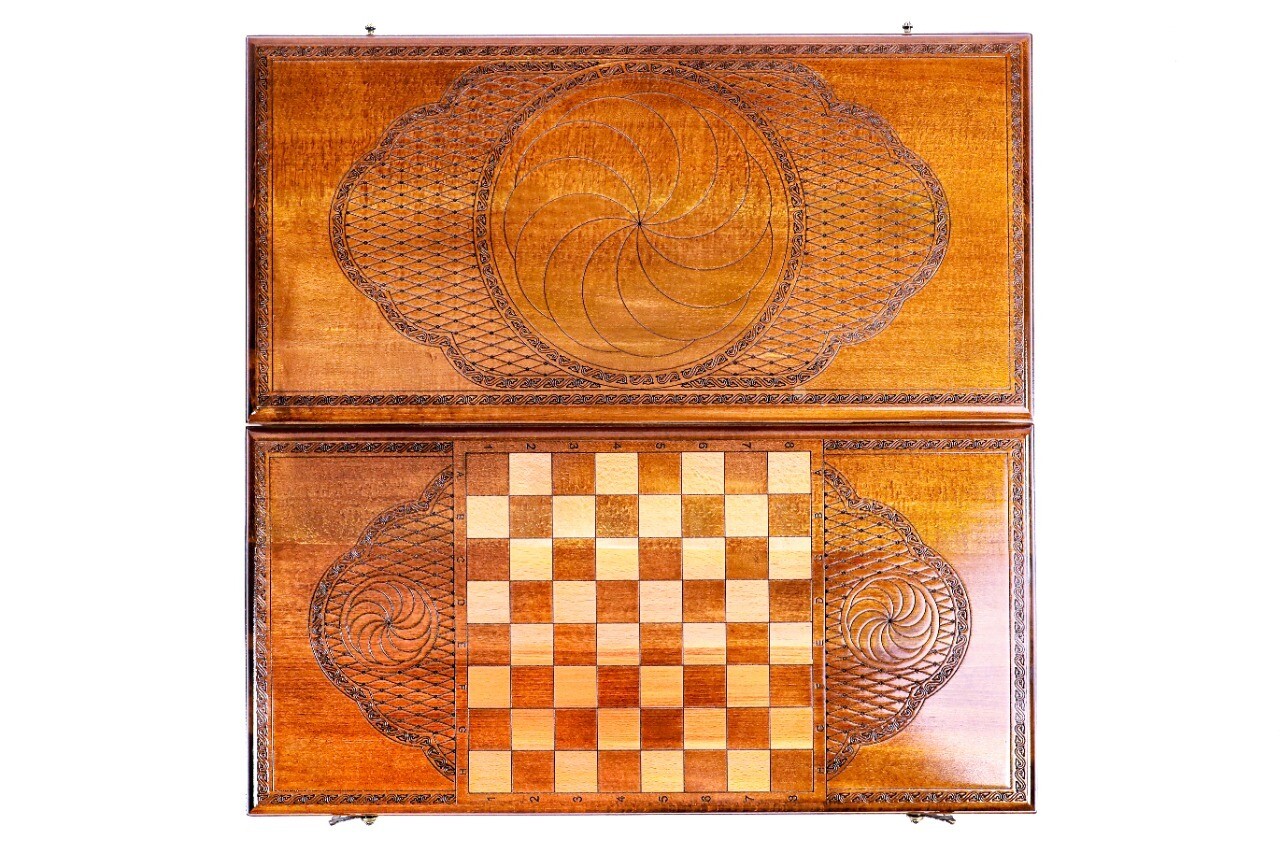 Eternity backgammon classic 24&quot; x 12&quot; x 2&quot;