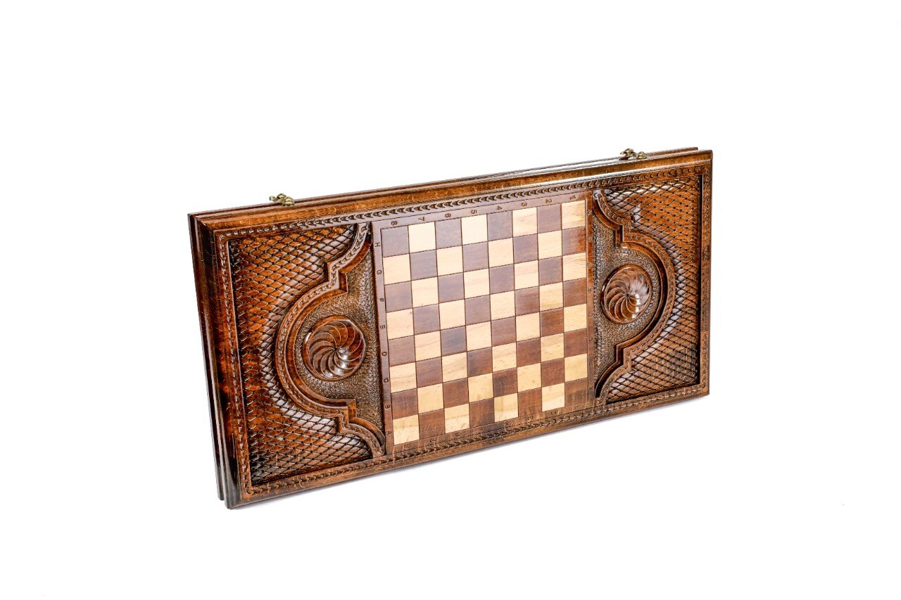 Backgammon Eagle classic 24&quot; x12 &quot; x 2&quot;