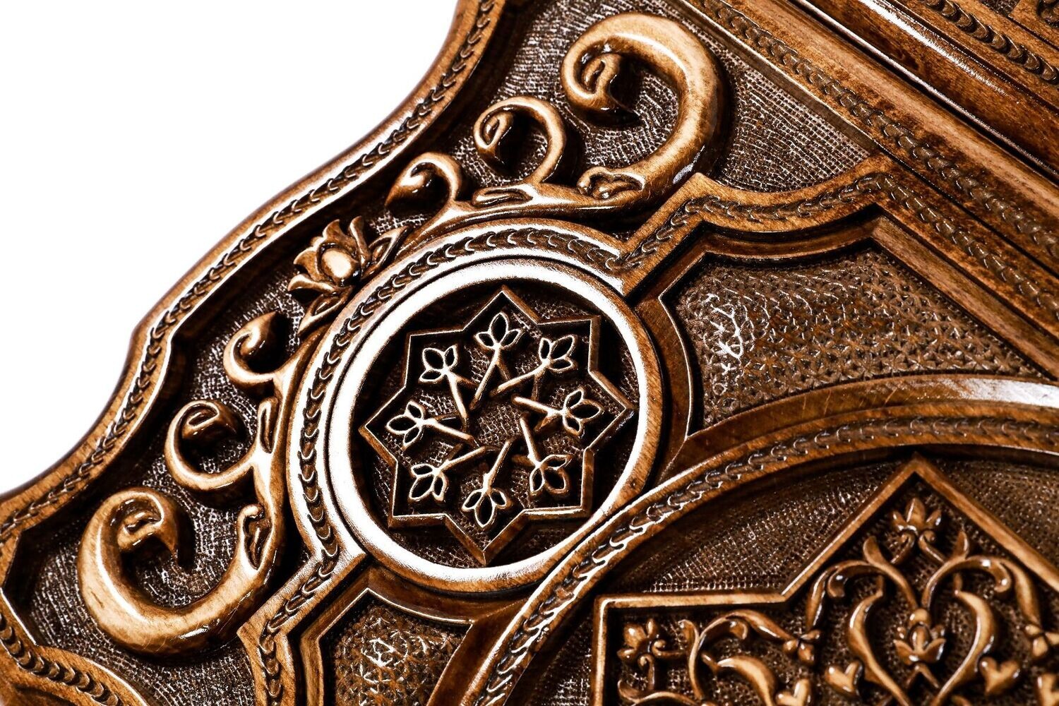 Coat of Arms of Uzbekistan backgammon with copyrighted contour outline two-sided