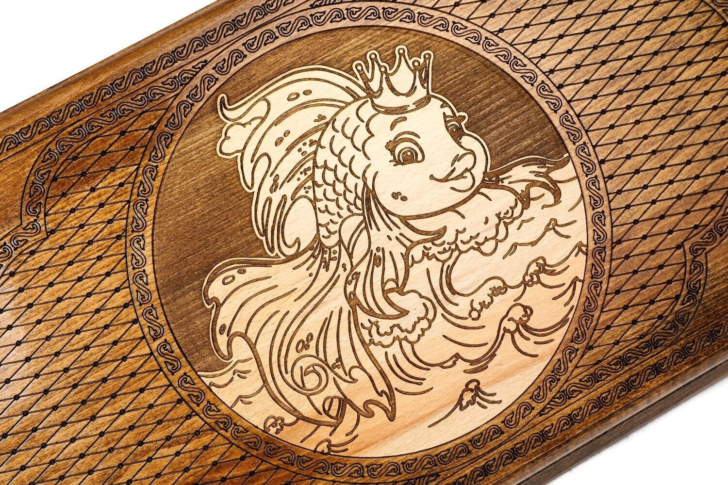 Goldfish backgammon classic 24x24x2&quot;