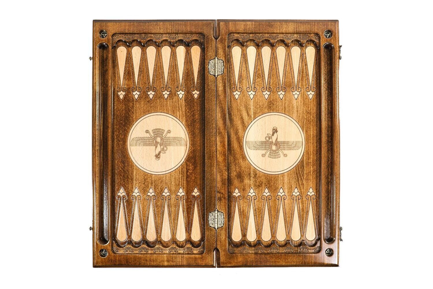 Backgammon Assyrian classic 24x24x2&quot;