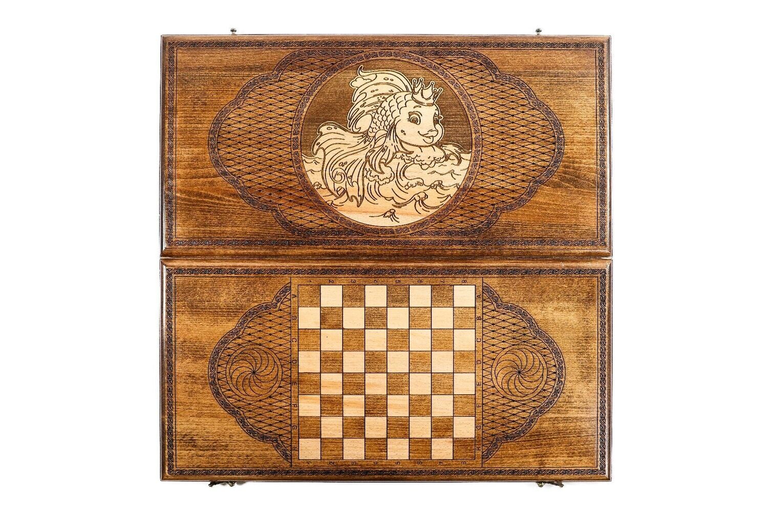 Goldfish backgammon classic 24x24x2&quot;