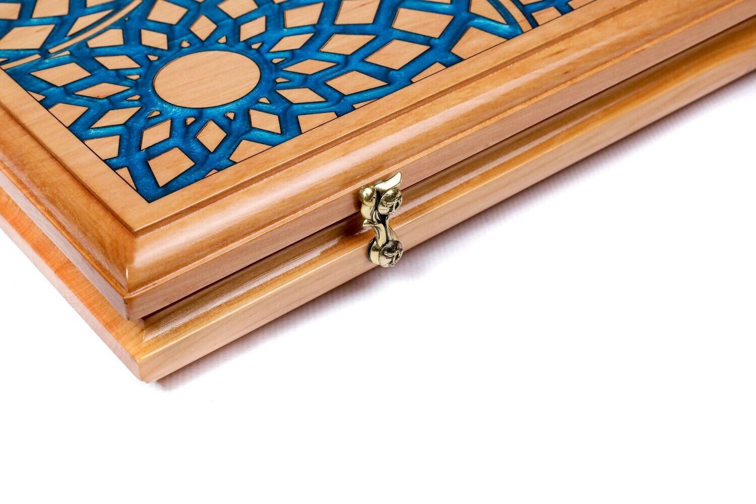 Ornamental - epoxy backgammon two-sided classic 24x12x2&quot;