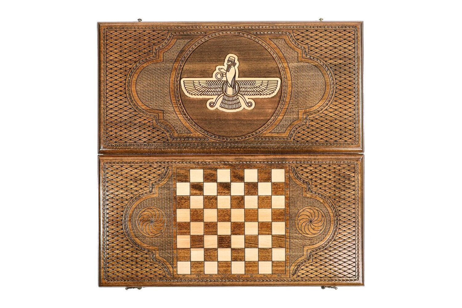 Backgammon Assyrian classic 24x24x2&quot;