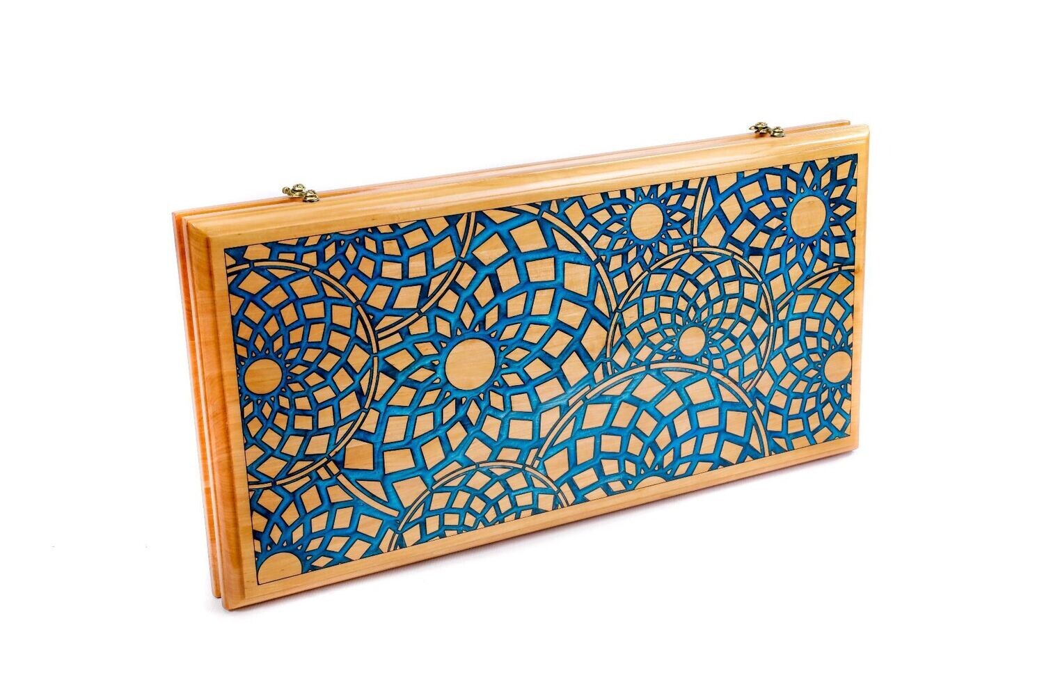 Ornamental - epoxy backgammon two-sided classic 24x12x2&quot;