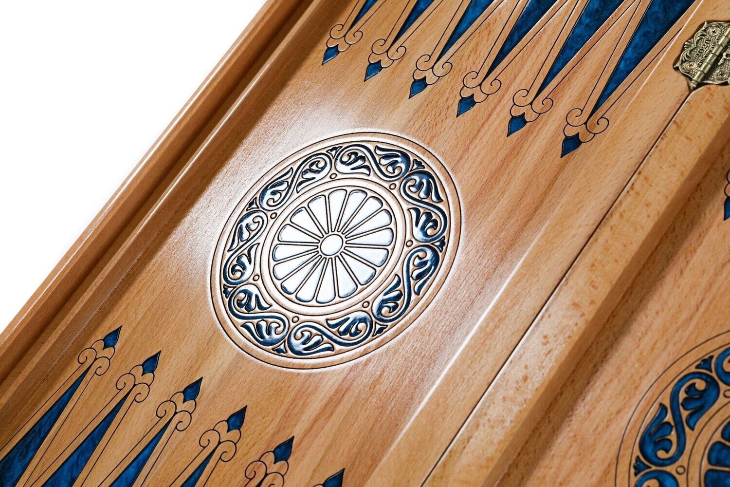 Ornamental - epoxy backgammon two-sided classic 24x12x2&quot;