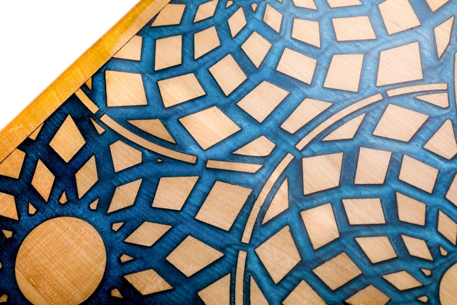 Ornamental - epoxy backgammon two-sided classic 24x12x2&quot;