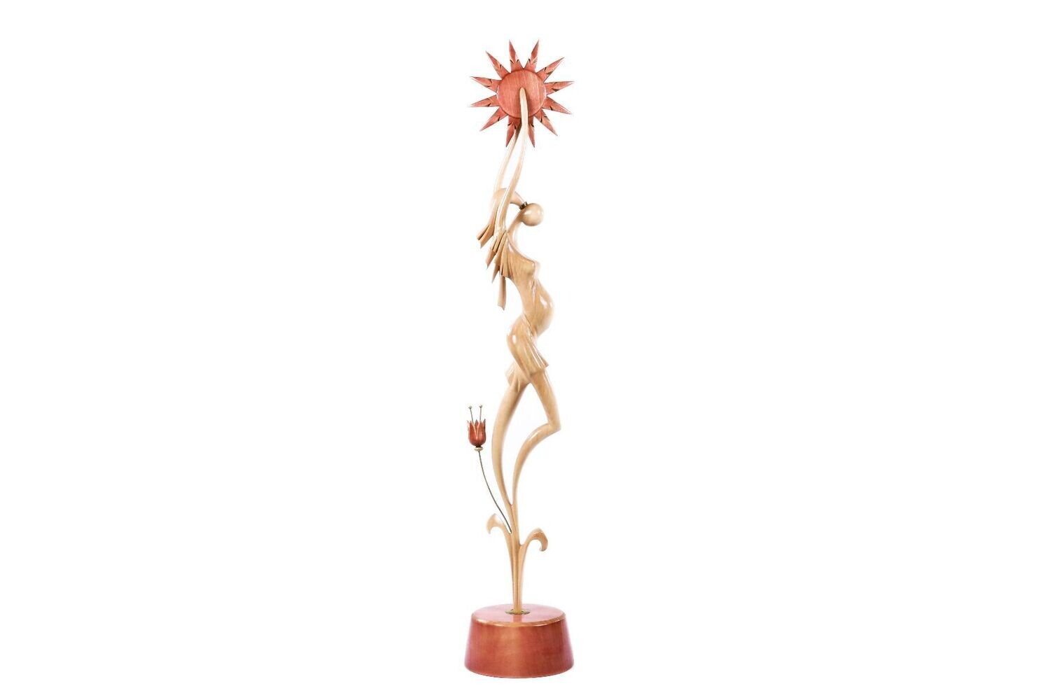 Pregnant woman sculpture 18/12/66 cm