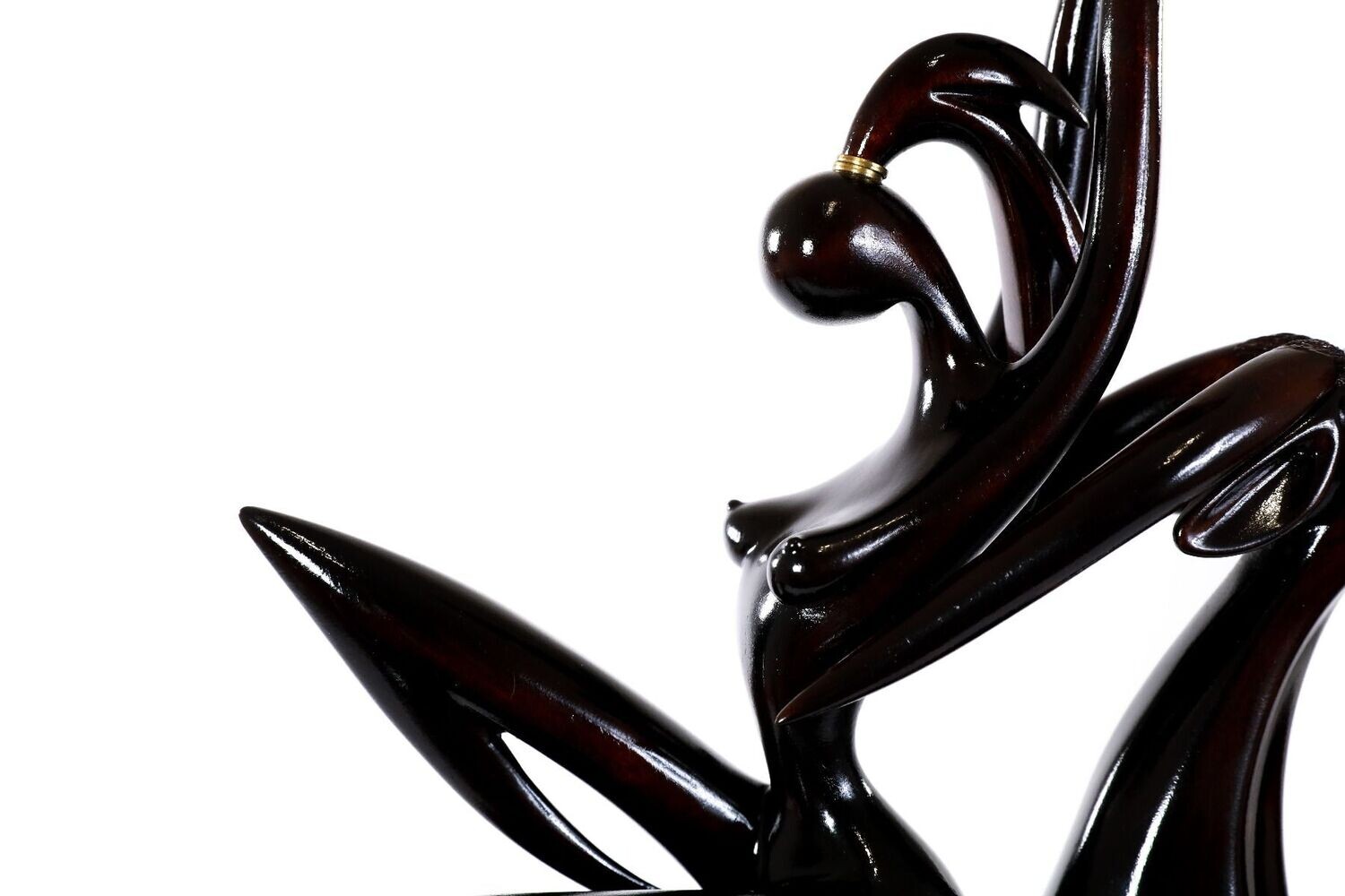 Girl with Antelope sculpture 24/13/73 cm