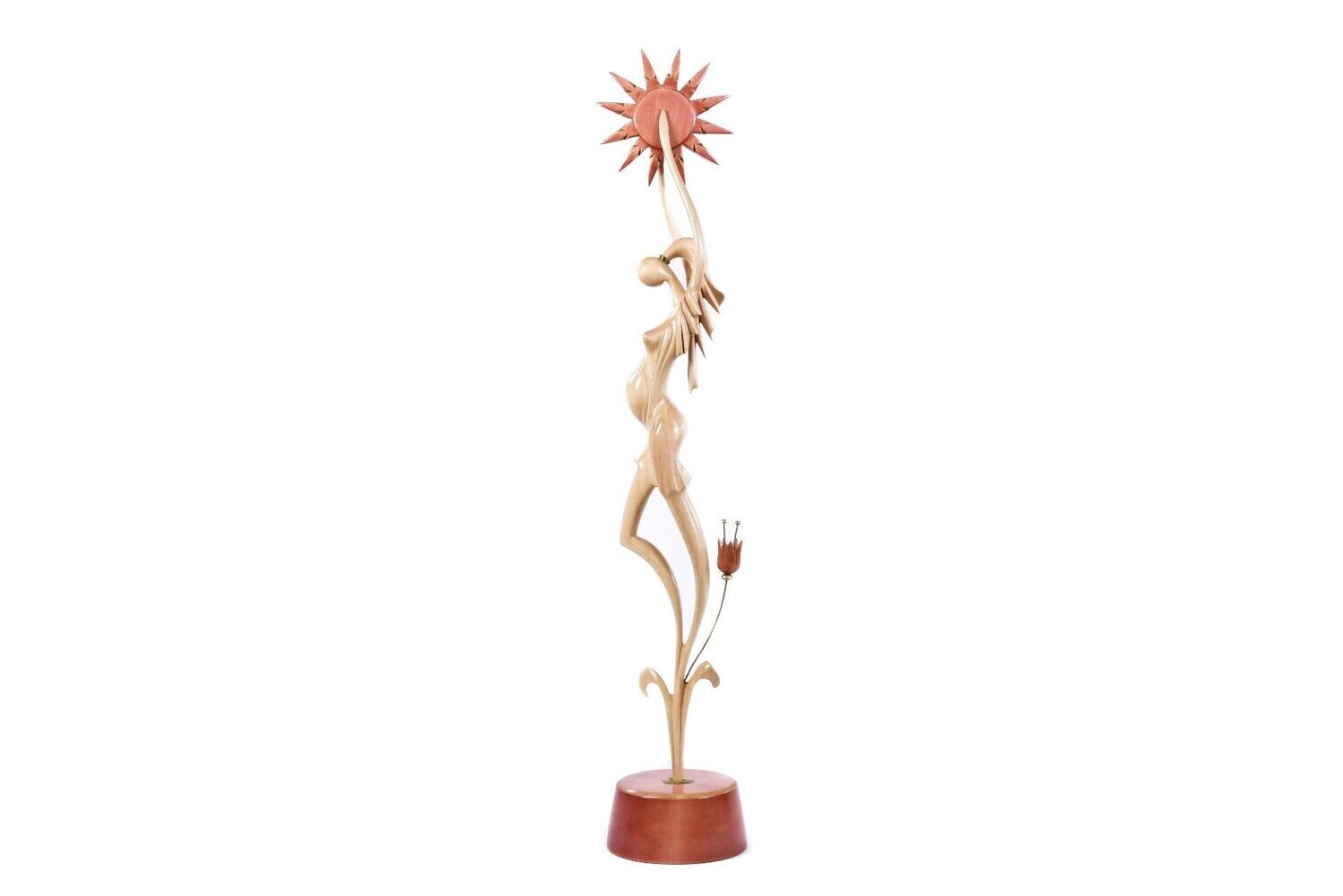 Pregnant woman sculpture 18/12/66 cm