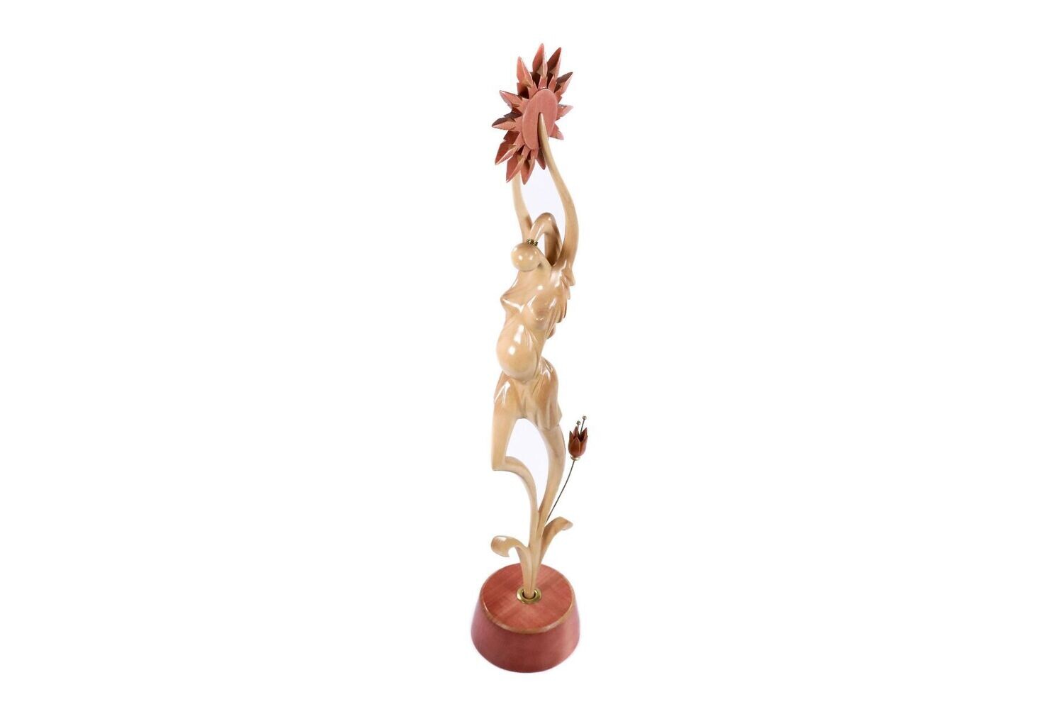 Pregnant woman sculpture 18/12/66 cm