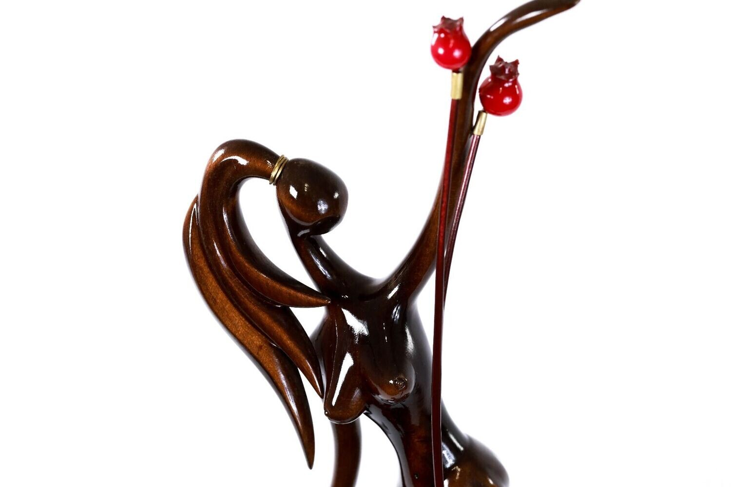 Girl with Pomegranates sculpture 19/15/72 cm